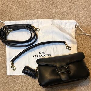 Coach mini tabby pillow